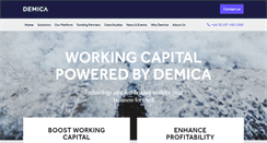 Desktop Screenshot of demica.com